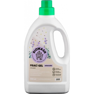 Biowash Univerzální prací gel levandule 1,5 l
