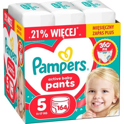Pampers Active Baby 5 164 ks – Zbozi.Blesk.cz