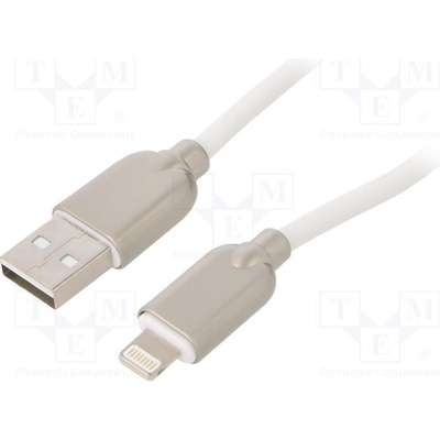 Gembird CC-USB2R-AMLM-1M-W USB 2.0, vidlice Apple Lightning,USB A 1m