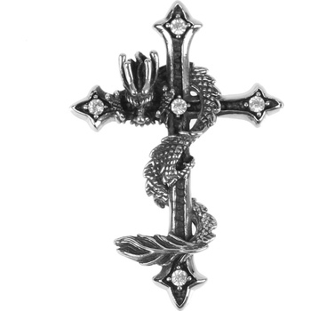 ETNOX Нашийник ETNOX - Dragon Cross - SK8008