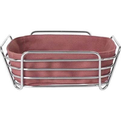 blomus Розов панер за хляб blomus от серия delara размер l