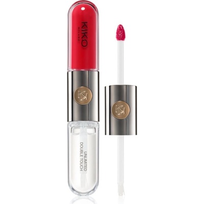 KIKO Milano Unlimited Double Touch dlouhotrvající tekutá rtěnka 109 Strawberry Red 6 ml
