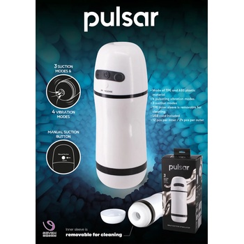 Image 1 of Seven Creations Pulsar Male Suction Stimulator