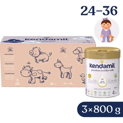 Kendamil 4 Premium HMO+ 3 x 800 g
