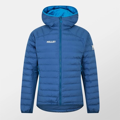 Millet Яке Millet Men's Fitz Roy Insulated Weather-Resistant Streamlined Fit Down Jacket - Dark Denim