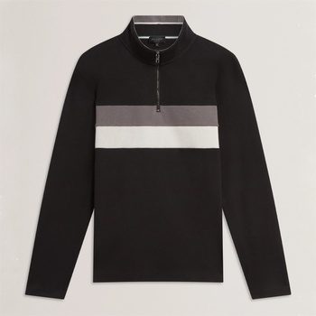Ted Baker Men's 1/4 Zip Fleece - Black