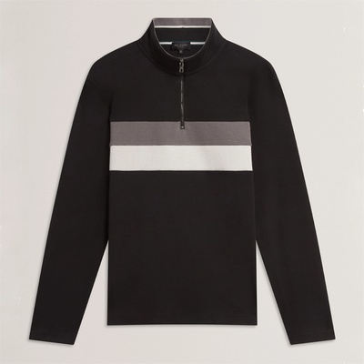 Ted Baker Men's 1/4 Zip Fleece - Black