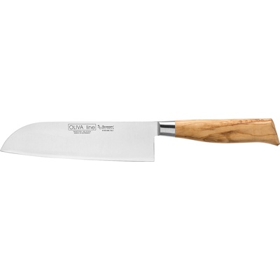 Burgvogel-solingen Кухненски нож Burgvogel - Солинген Германия - Серия Olive - острие Santoku 18см