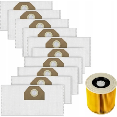 Kärcher WD3, WD2 Plus, MV2, MV3, SE 4001 vrecká a filter 10ks