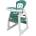 Caretero Столче За Хранене 2в1 + Маса Homee Green Caretero (TERO-7573)