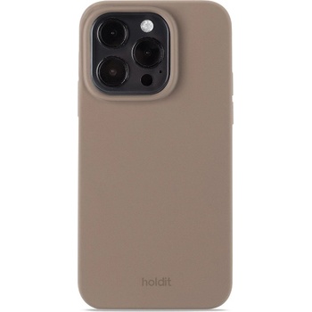 Image 1 of Holdit Калъф Holdit - Silicone, iPhone 15 Pro, кафяв (7330985159923)