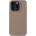 Holdit Калъф Holdit - Silicone, iPhone 15 Pro, кафяв (7330985159923)