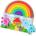 Melissa & Doug Дървен пъзел Melissa & Doug - Blue's Clues & You, Дъга (33008)