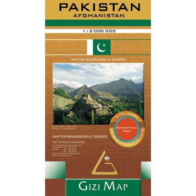 Pakistan 1:2m mapa GIZI