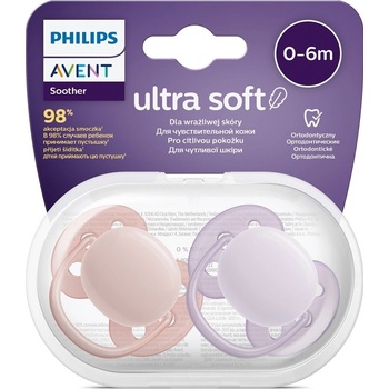 Avent silikon Soothie modrá