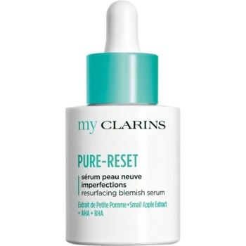 Clarins My Clarins Pure-Reset Resurfacing Blemish Serum обновяващ серум за мазна кожа склонна към акне за жени 30 мл