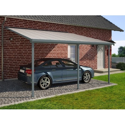 Feria Palram prístrešok na auto Canopia 3 x 5,46 m sivý