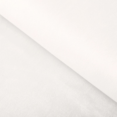 Zamatová látka Velvet Prémium SVP-024 Krémovo biela - šírka 145 cm