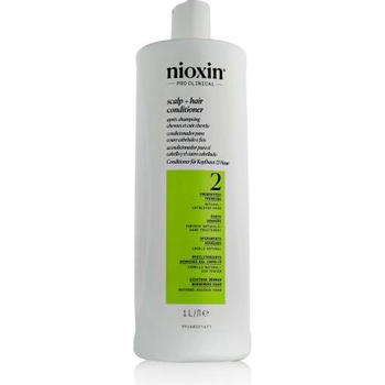 Nioxin System 2 Scalp + Hair Conditioner 1000 ml възстановяващ балсам за изтъняла коса за жени