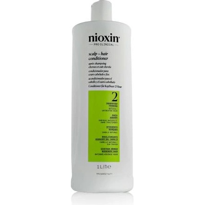 Nioxin System 2 Scalp + Hair Conditioner 1000 ml възстановяващ балсам за изтъняла коса за жени