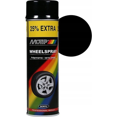 Motip lak na disky kol černá lesk 4018 500 ml | Zboží Auto