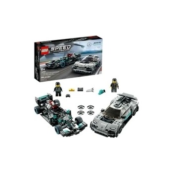 LEGO® Speed Champions 76909 Mercedes-AMG F1 W12 E Performance a Mercedes-AMG Project One