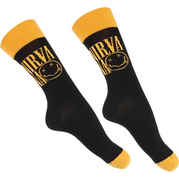 ROCK OFF Чорапи Nirvana - Logo Stacked - ROCK OFF - NIRVSCK01MB