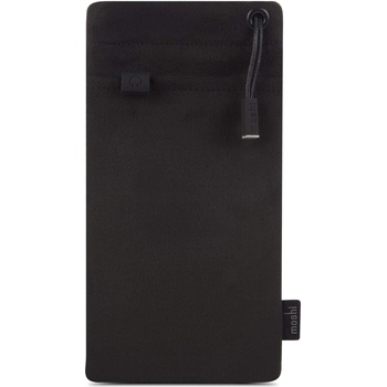 Moshi iPouch Plus Case - универсален микрофибърен калъф за iPhone 8 Plus, 7 Plus, 6 Plus, Note 4, Note 5, Huawei P9, P10, LG G5, G6 и други устройства до 5.5 инча големина на дисплея (ч