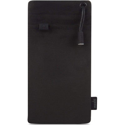 Moshi iPouch Plus Case - универсален микрофибърен калъф за iPhone 8 Plus, 7 Plus, 6 Plus, Note 4, Note 5, Huawei P9, P10, LG G5, G6 и други устройства до 5.5 инча големина на дисплея (ч