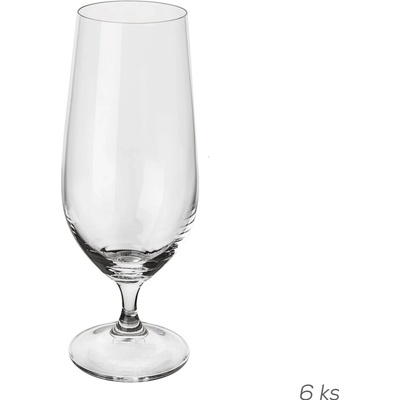 Crystalex Pohár na pivo LARA 6 x 380 ml