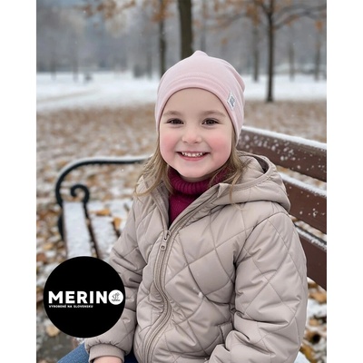 Speem Merino čiapka Staroružová