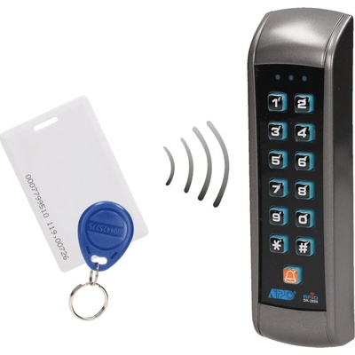 Kódový zámok s RFID čítačkou strieborný