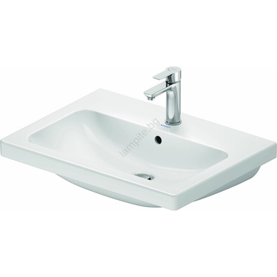 Duravit 23996500002 - Конзолна мивка D-CODE 65x48 см керамика/глянцово бяла (DA0076)