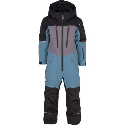 LINDBERG SWEDEN DĚTSKÁ ZIMNÍ KOMBINÉZA LINDBERG SWEDEN ALPINE JUNIOR MM BLACK / TURQ – Zboží Dáma