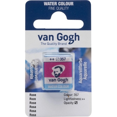 Van Gogh Akvarelová barva v půlpánvičce 357 Rose