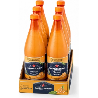 San pellegrino Sanpellegrino perlivý nealkoholický nápoj L' Aranciata 6 x1,2 l