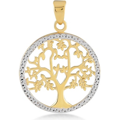 Lillian Vassago Přívěsek Strom života v kombinovaném zlatě LLV06 GP212YW