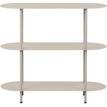 House Nordic Бежов метален стелаж 90x81x31 cm Rieti - House Nordic (3251014)
