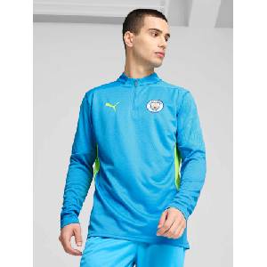 PUMA Блуза MCFC Training 1/4 Zip Top - sportdepot - 92,24 лв