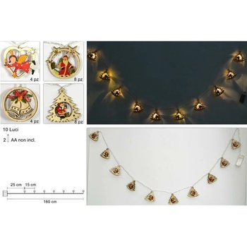 MAKRO Reťaz vianočná LED různé druhy