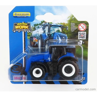Maisto New holland T7-315 Tractor Blue 1:64