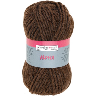 Pletací příze Schoeller+Stahl Alpha Barva: 16 KAFFEE