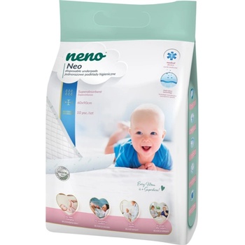 NENO Neo еднократни подложки за смяна на пелените 10 бр
