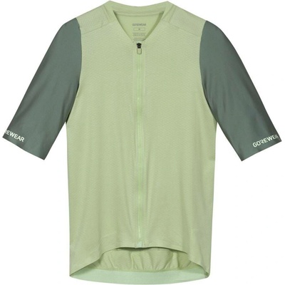 Gore Distance Jersey Mens spring green/slate green