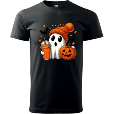 dětské tričko Hallowen duch s čepicí