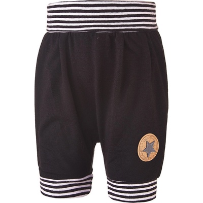 Little Angel šortky tenké harémky Outlast černá