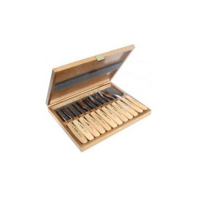 Sada řezbářských dlát, 12 dílů, WOOD LINE STANDARD, Narex 12 kusů, balení 1 ks