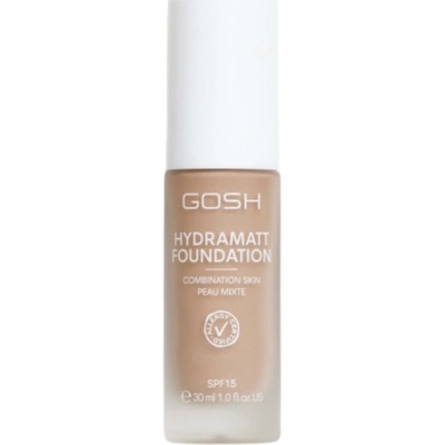 Gosh copenhagen Hydramatt Foundation make-up pro smíšenou pleť 012N Medium Dark 30 ml
