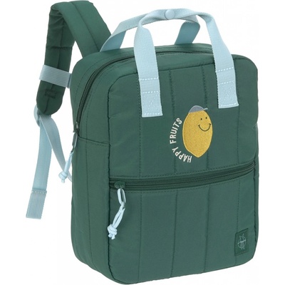 Dětský batoh Lassig Mini Square Backpack Little Gang lemon dark green uni