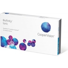 Cooper Vision Biofinity Toric 6 čoček